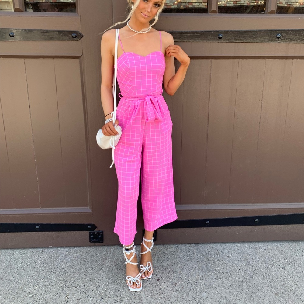 Pink Jumpsuit